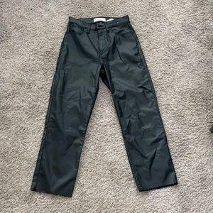 Abercrombie Leather Pants / Jeans